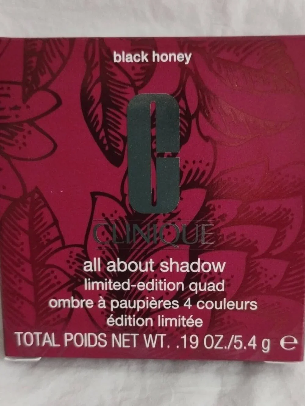 Clinique Limited Edition Black Honey Eyeshadow Quad- NWT